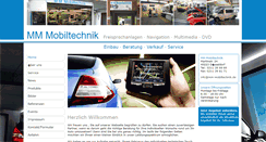 Desktop Screenshot of mm-mobiltechnik.de