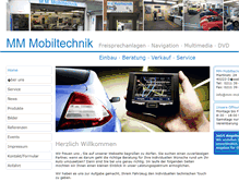 Tablet Screenshot of mm-mobiltechnik.de